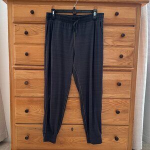 Prana Inigma Jogger Lounge Pant Large GUC Charcoal Gray